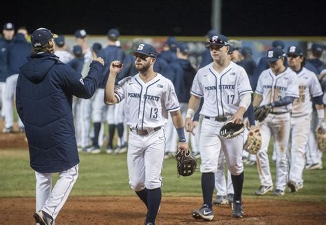 Psu baseball - Apr 14, 2023 · — Penn State Baseball (@PennStateBASE) April 15, 2023. Currently, the blue and white sit at the bottom of the Big Ten at 2-5 while Purdue is in sixth at 5-5. Penn State will return home on Tuesday for the final Dollar Dog Night of the season when it takes on Youngstown State.